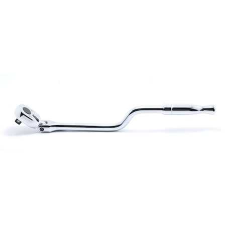 Ko-Ken Ratchet Handle 24 teeth Flexible Head 310mm Polished Handle 3/8 Sq. Drive 3774P-SR